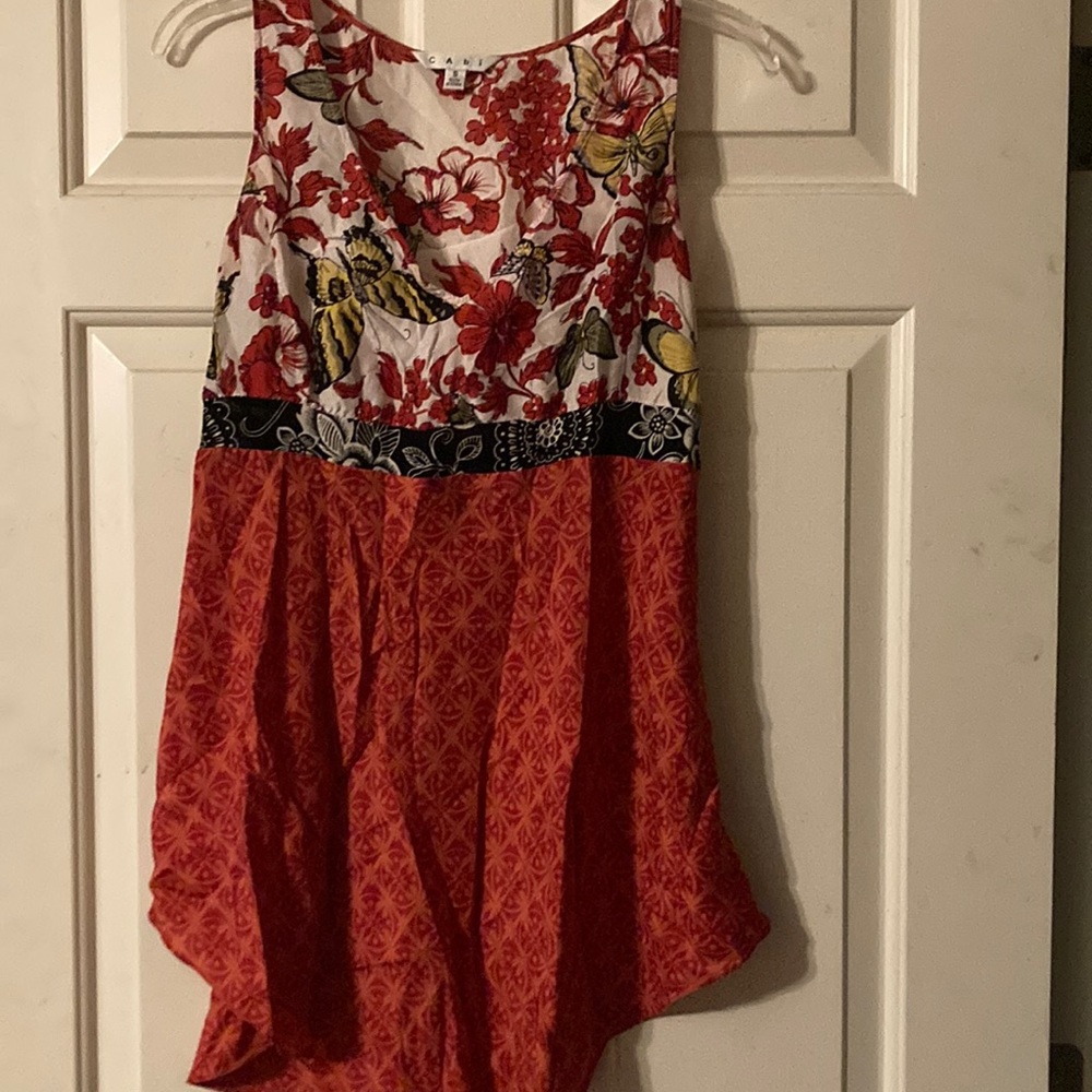 Ladies CAbi floral tank